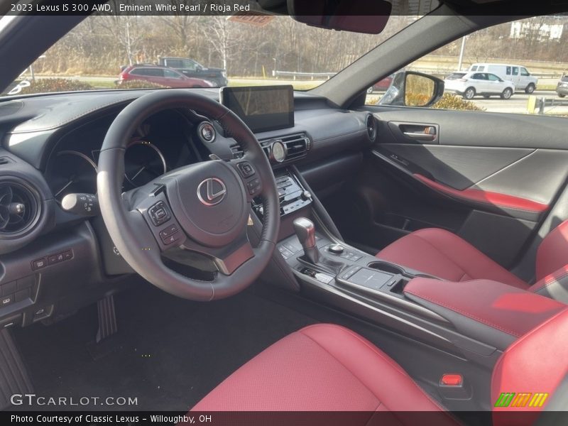 Front Seat of 2023 IS 300 AWD