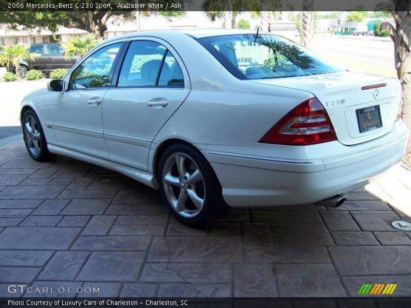 Alabaster White / Ash 2006 Mercedes-Benz C 230 Sport