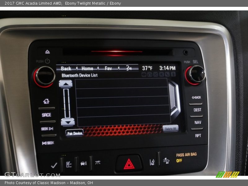 Ebony Twilight Metallic / Ebony 2017 GMC Acadia Limited AWD
