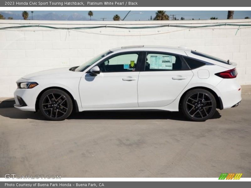  2023 Civic Sport Touring Hatchback Platinum White Pearl