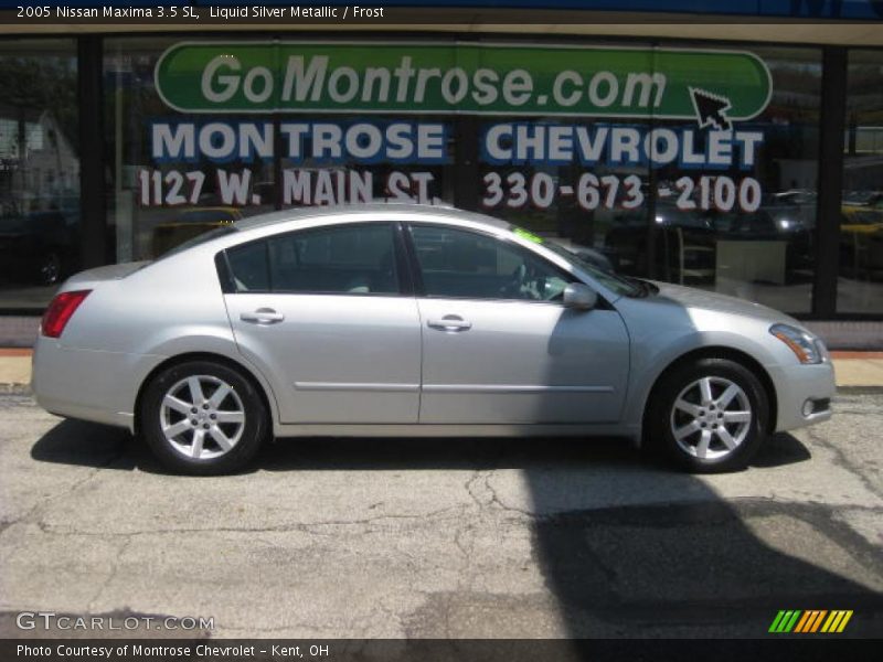 Liquid Silver Metallic / Frost 2005 Nissan Maxima 3.5 SL