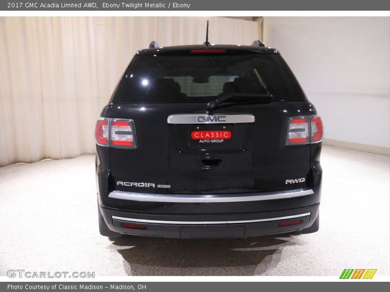 Ebony Twilight Metallic / Ebony 2017 GMC Acadia Limited AWD