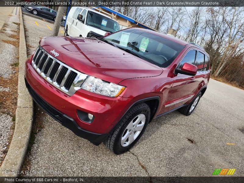 Deep Cherry Red Crystal Pearl / Dark Graystone/Medium Graystone 2012 Jeep Grand Cherokee Laredo X Package 4x4