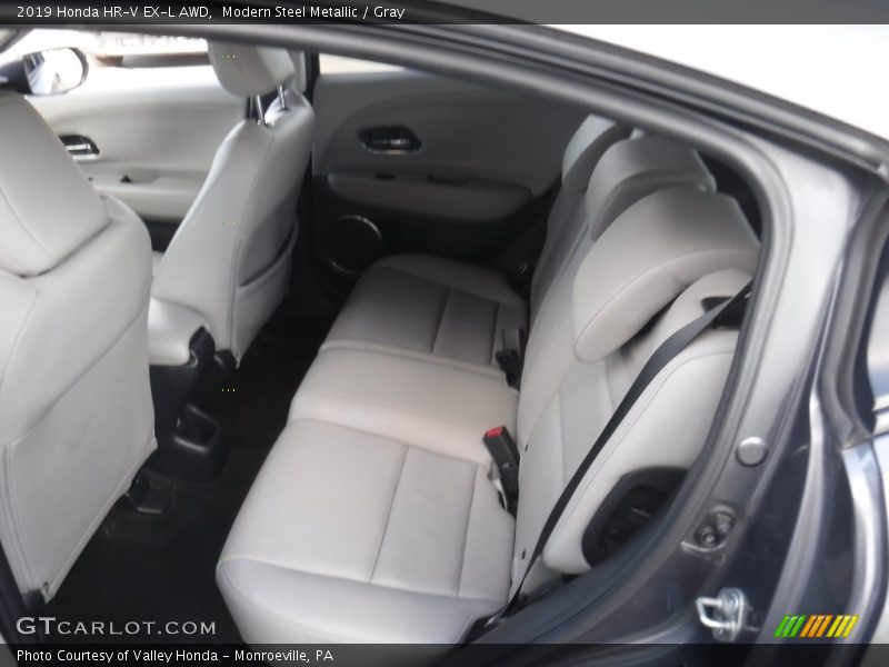 Modern Steel Metallic / Gray 2019 Honda HR-V EX-L AWD