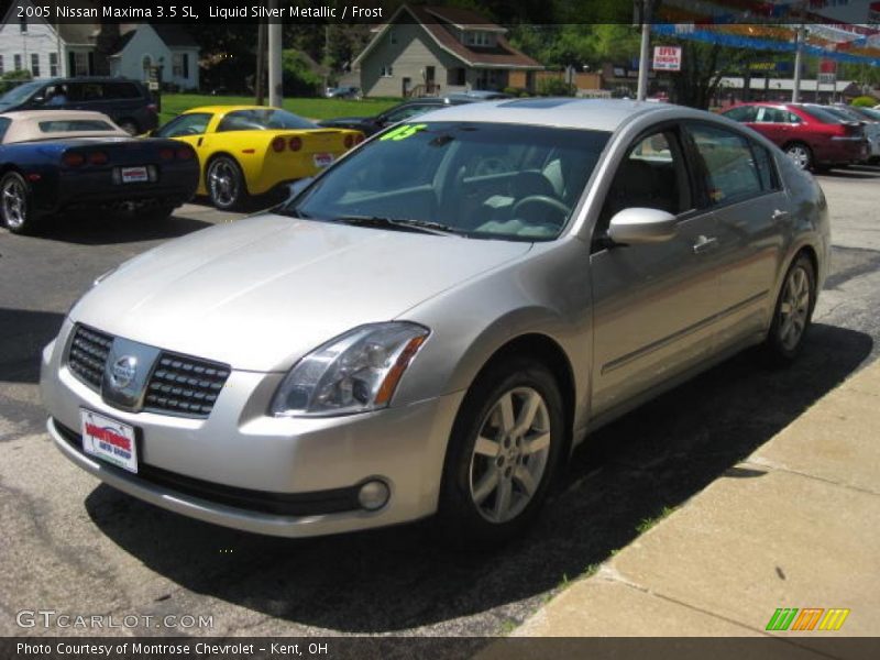 Liquid Silver Metallic / Frost 2005 Nissan Maxima 3.5 SL