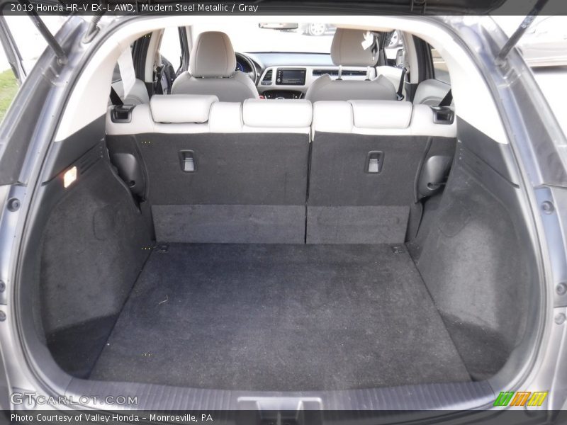 Modern Steel Metallic / Gray 2019 Honda HR-V EX-L AWD