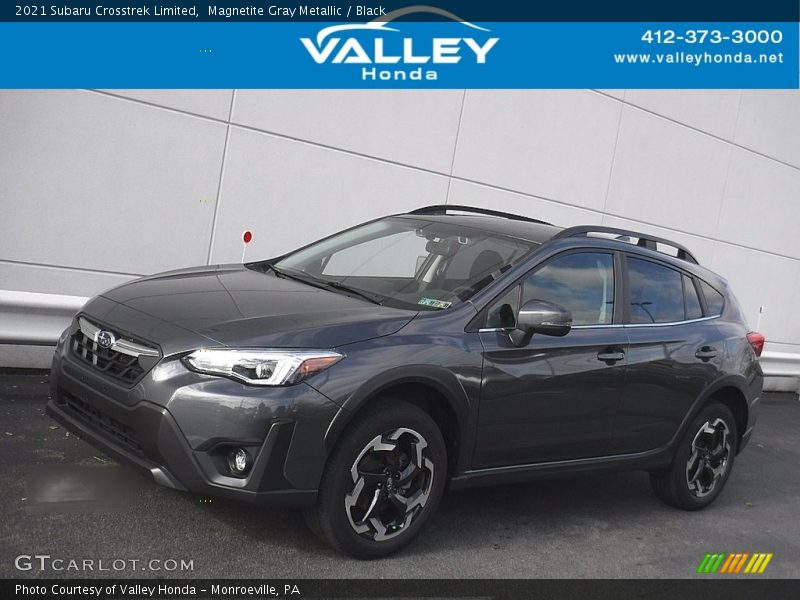 Magnetite Gray Metallic / Black 2021 Subaru Crosstrek Limited