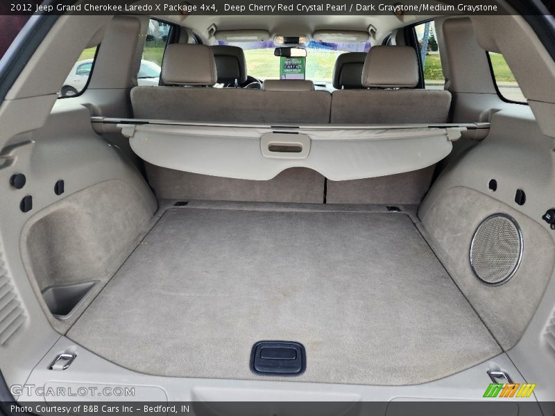 Deep Cherry Red Crystal Pearl / Dark Graystone/Medium Graystone 2012 Jeep Grand Cherokee Laredo X Package 4x4