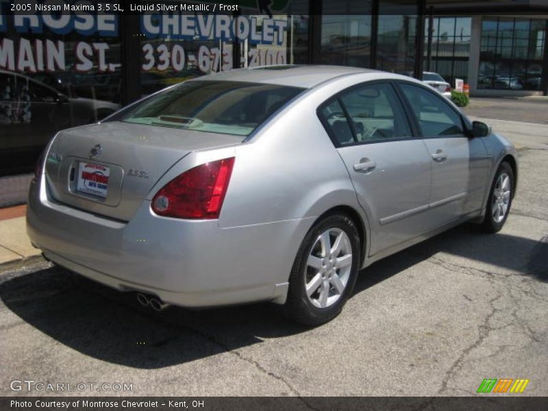 Liquid Silver Metallic / Frost 2005 Nissan Maxima 3.5 SL