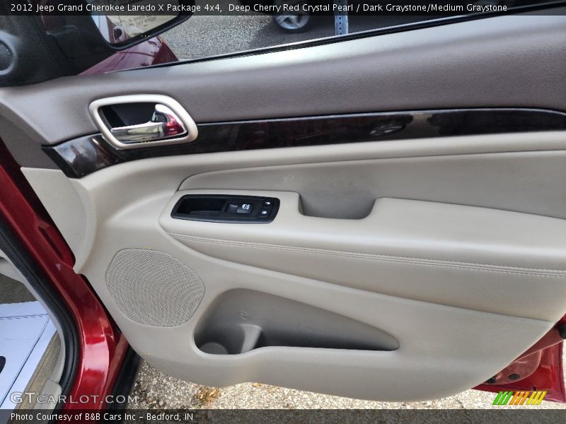 Deep Cherry Red Crystal Pearl / Dark Graystone/Medium Graystone 2012 Jeep Grand Cherokee Laredo X Package 4x4