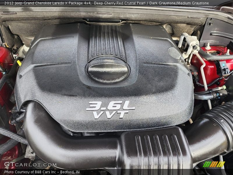 Deep Cherry Red Crystal Pearl / Dark Graystone/Medium Graystone 2012 Jeep Grand Cherokee Laredo X Package 4x4