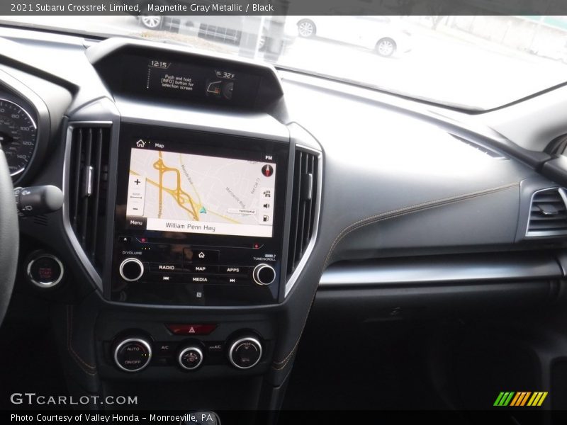 Magnetite Gray Metallic / Black 2021 Subaru Crosstrek Limited