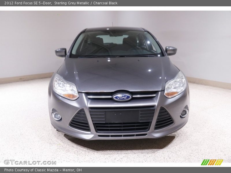 Sterling Grey Metallic / Charcoal Black 2012 Ford Focus SE 5-Door