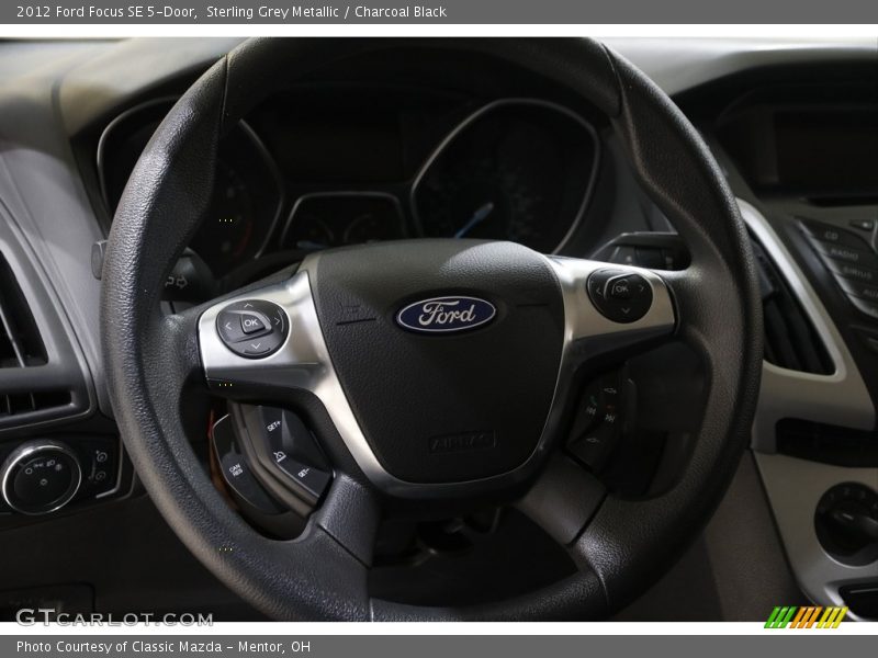 Sterling Grey Metallic / Charcoal Black 2012 Ford Focus SE 5-Door