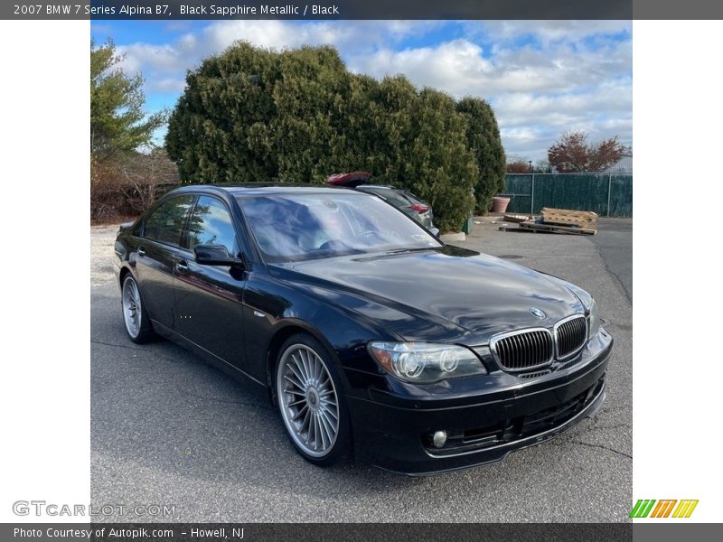 Front 3/4 View of 2007 7 Series Alpina B7