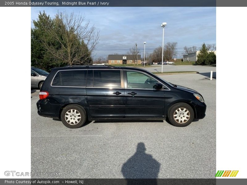 Midnight Blue Pearl / Ivory 2005 Honda Odyssey Touring