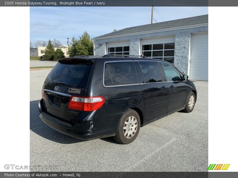 Midnight Blue Pearl / Ivory 2005 Honda Odyssey Touring