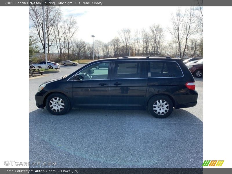 Midnight Blue Pearl / Ivory 2005 Honda Odyssey Touring