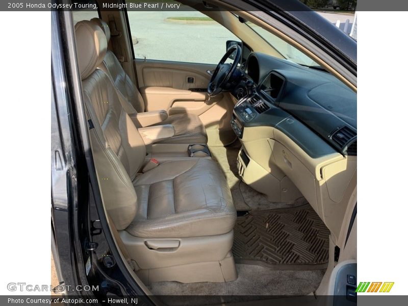 Midnight Blue Pearl / Ivory 2005 Honda Odyssey Touring