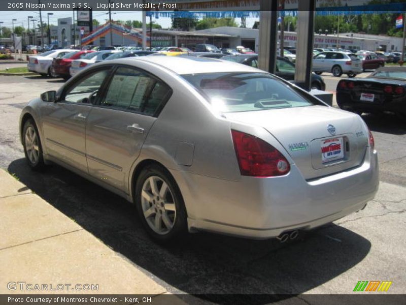 Liquid Silver Metallic / Frost 2005 Nissan Maxima 3.5 SL
