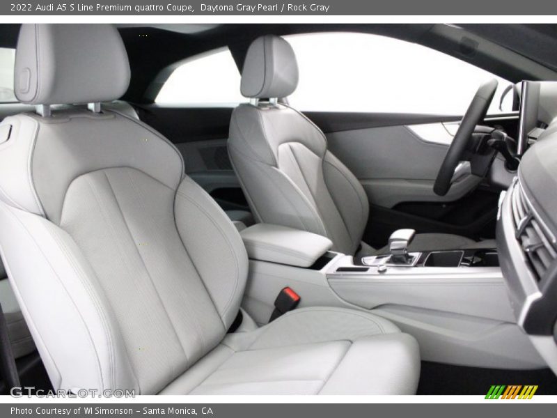 Front Seat of 2022 A5 S Line Premium quattro Coupe