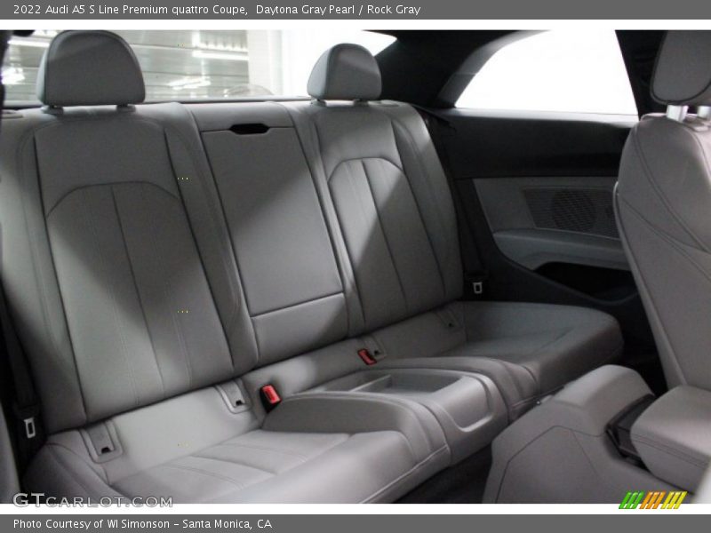 Rear Seat of 2022 A5 S Line Premium quattro Coupe