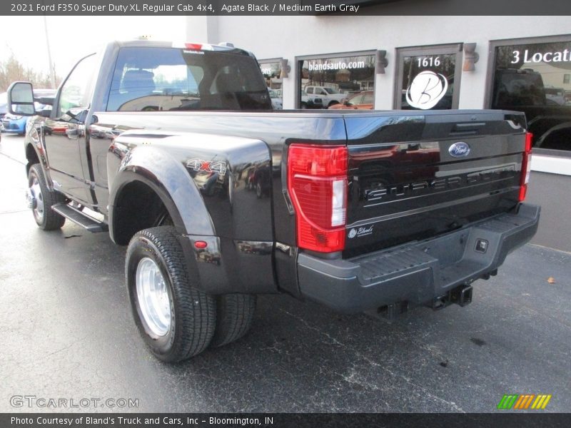 Agate Black / Medium Earth Gray 2021 Ford F350 Super Duty XL Regular Cab 4x4