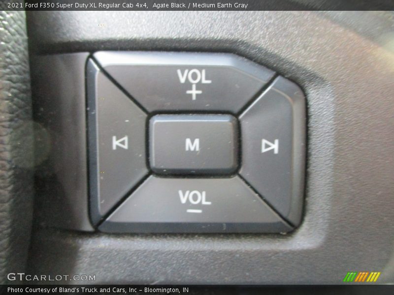 Agate Black / Medium Earth Gray 2021 Ford F350 Super Duty XL Regular Cab 4x4