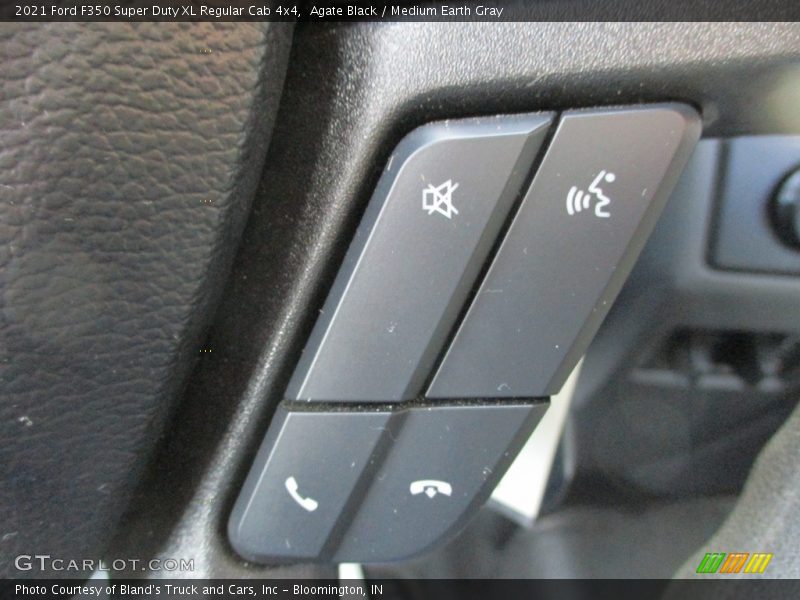Agate Black / Medium Earth Gray 2021 Ford F350 Super Duty XL Regular Cab 4x4