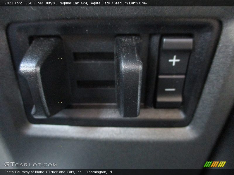 Agate Black / Medium Earth Gray 2021 Ford F350 Super Duty XL Regular Cab 4x4