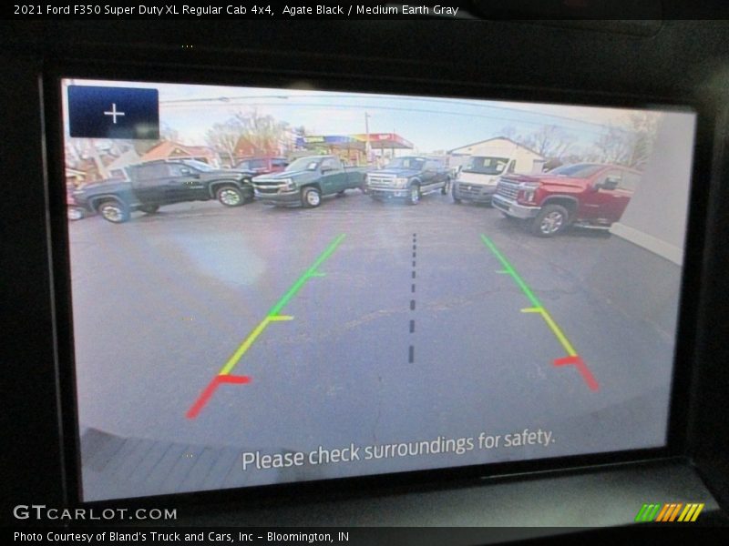 Agate Black / Medium Earth Gray 2021 Ford F350 Super Duty XL Regular Cab 4x4