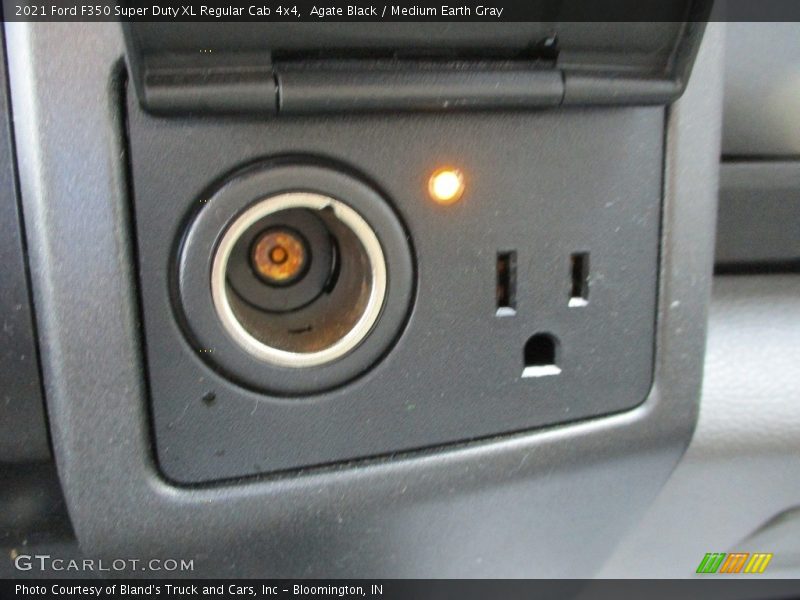 Agate Black / Medium Earth Gray 2021 Ford F350 Super Duty XL Regular Cab 4x4