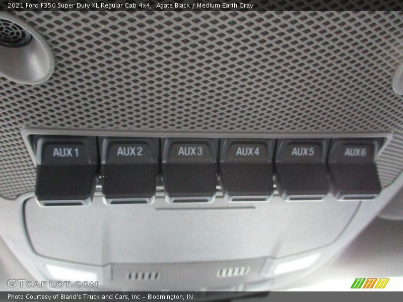 Agate Black / Medium Earth Gray 2021 Ford F350 Super Duty XL Regular Cab 4x4