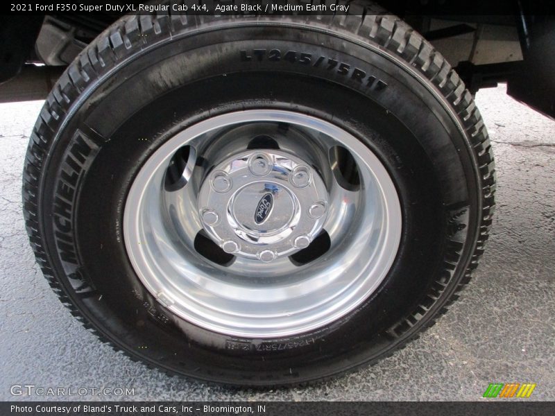 Agate Black / Medium Earth Gray 2021 Ford F350 Super Duty XL Regular Cab 4x4