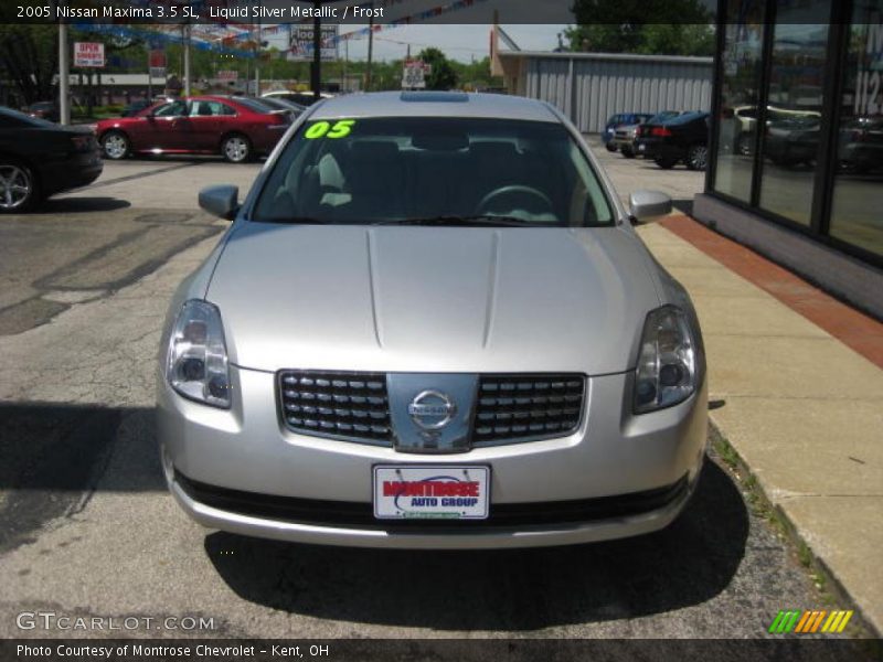 Liquid Silver Metallic / Frost 2005 Nissan Maxima 3.5 SL