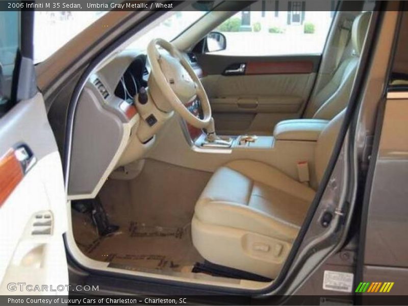 Umbria Gray Metallic / Wheat 2006 Infiniti M 35 Sedan