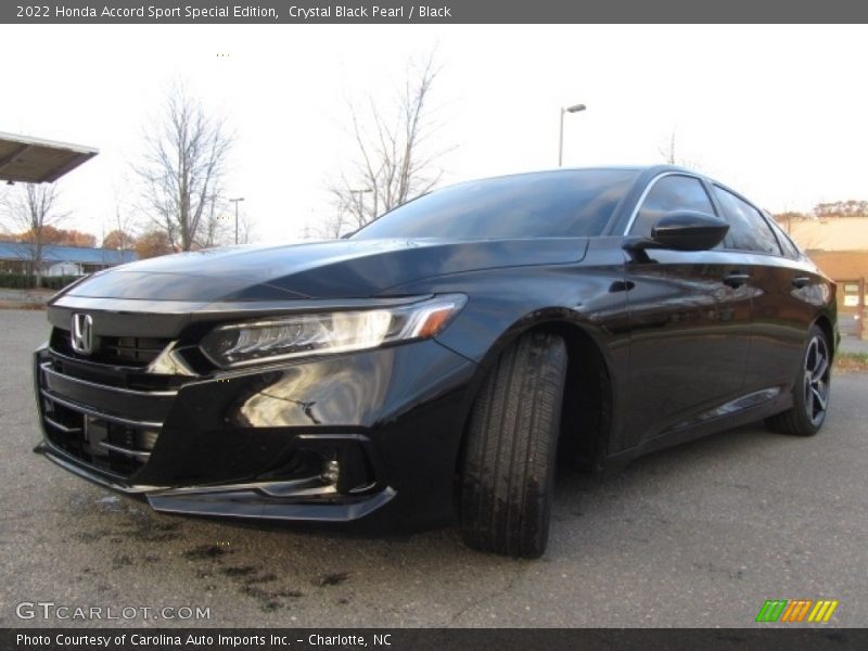 Crystal Black Pearl / Black 2022 Honda Accord Sport Special Edition