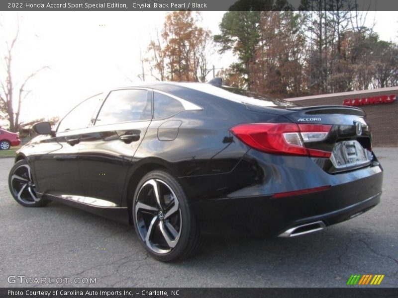 Crystal Black Pearl / Black 2022 Honda Accord Sport Special Edition