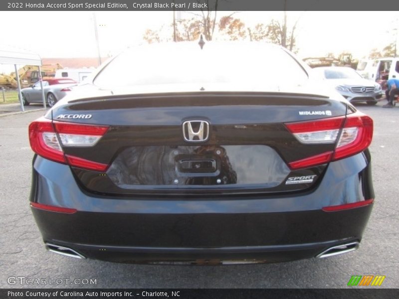 Crystal Black Pearl / Black 2022 Honda Accord Sport Special Edition