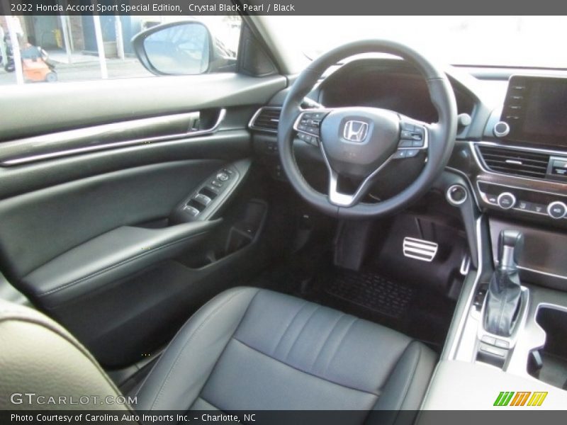 Crystal Black Pearl / Black 2022 Honda Accord Sport Special Edition