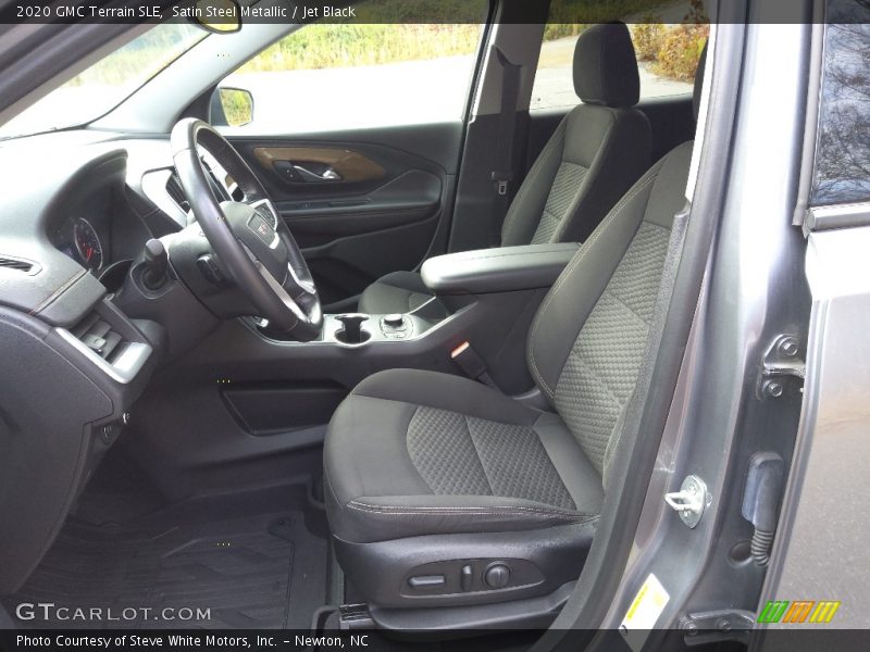 Satin Steel Metallic / Jet Black 2020 GMC Terrain SLE