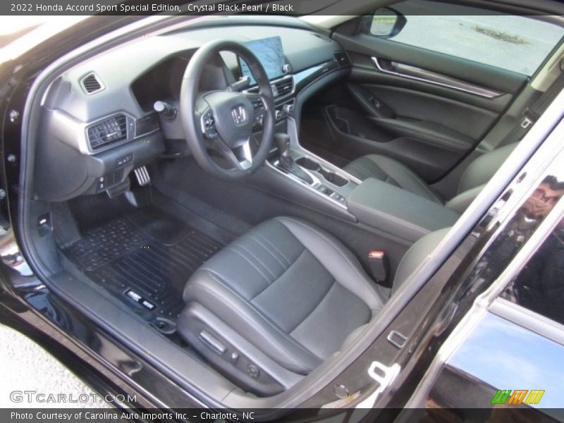 Crystal Black Pearl / Black 2022 Honda Accord Sport Special Edition