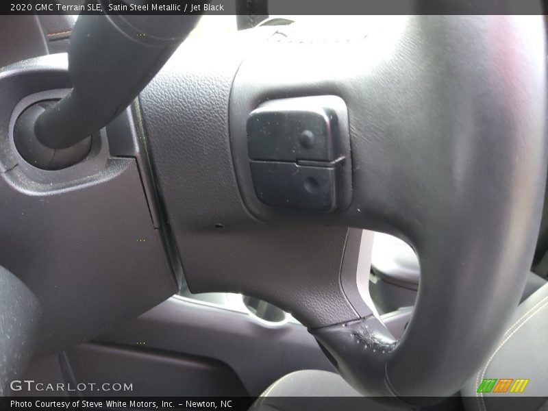 Satin Steel Metallic / Jet Black 2020 GMC Terrain SLE