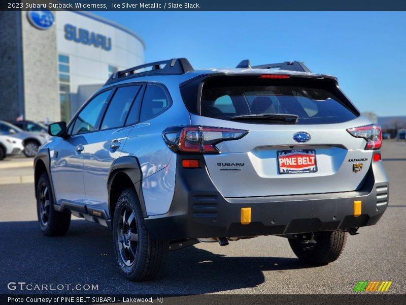 Ice Silver Metallic / Slate Black 2023 Subaru Outback Wilderness
