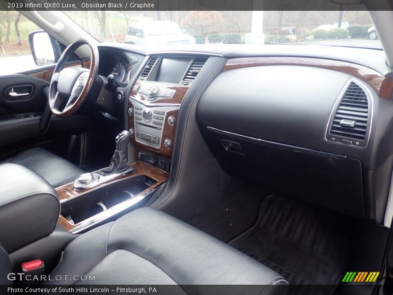 Dashboard of 2019 QX80 Luxe