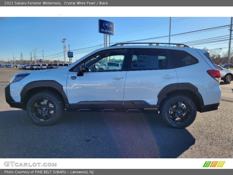Crystal White Pearl / Black 2022 Subaru Forester Wilderness