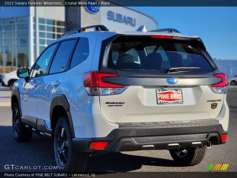 Crystal White Pearl / Black 2022 Subaru Forester Wilderness
