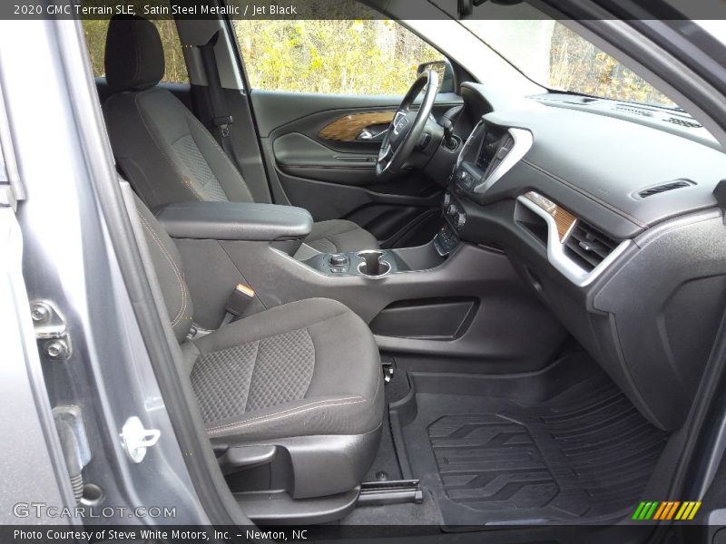 Satin Steel Metallic / Jet Black 2020 GMC Terrain SLE