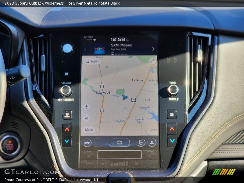 Ice Silver Metallic / Slate Black 2023 Subaru Outback Wilderness