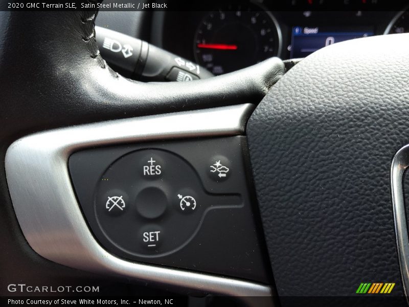 Satin Steel Metallic / Jet Black 2020 GMC Terrain SLE
